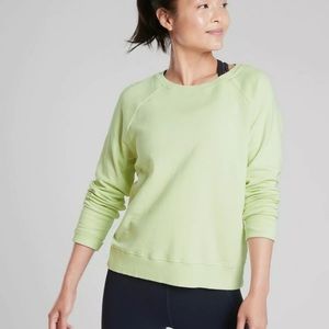 🌸 Spring drop. Athleta Sundown sweatshirt